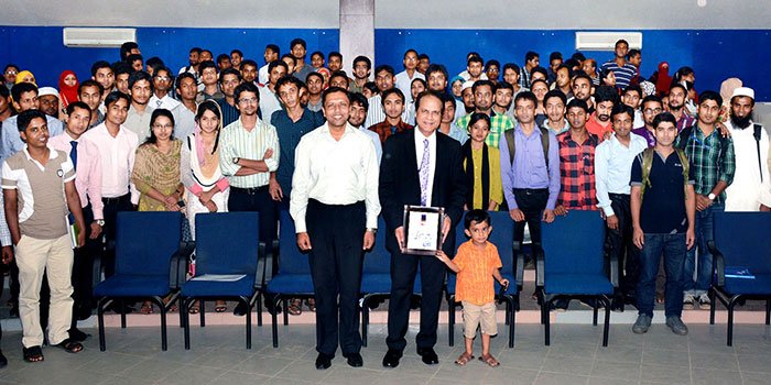 Dhaka-Bank’s-MD-Niaz-Habib-delivers-speech-at-Department-of-Information-Science-Library-Management-of-University-of-Dhaka
